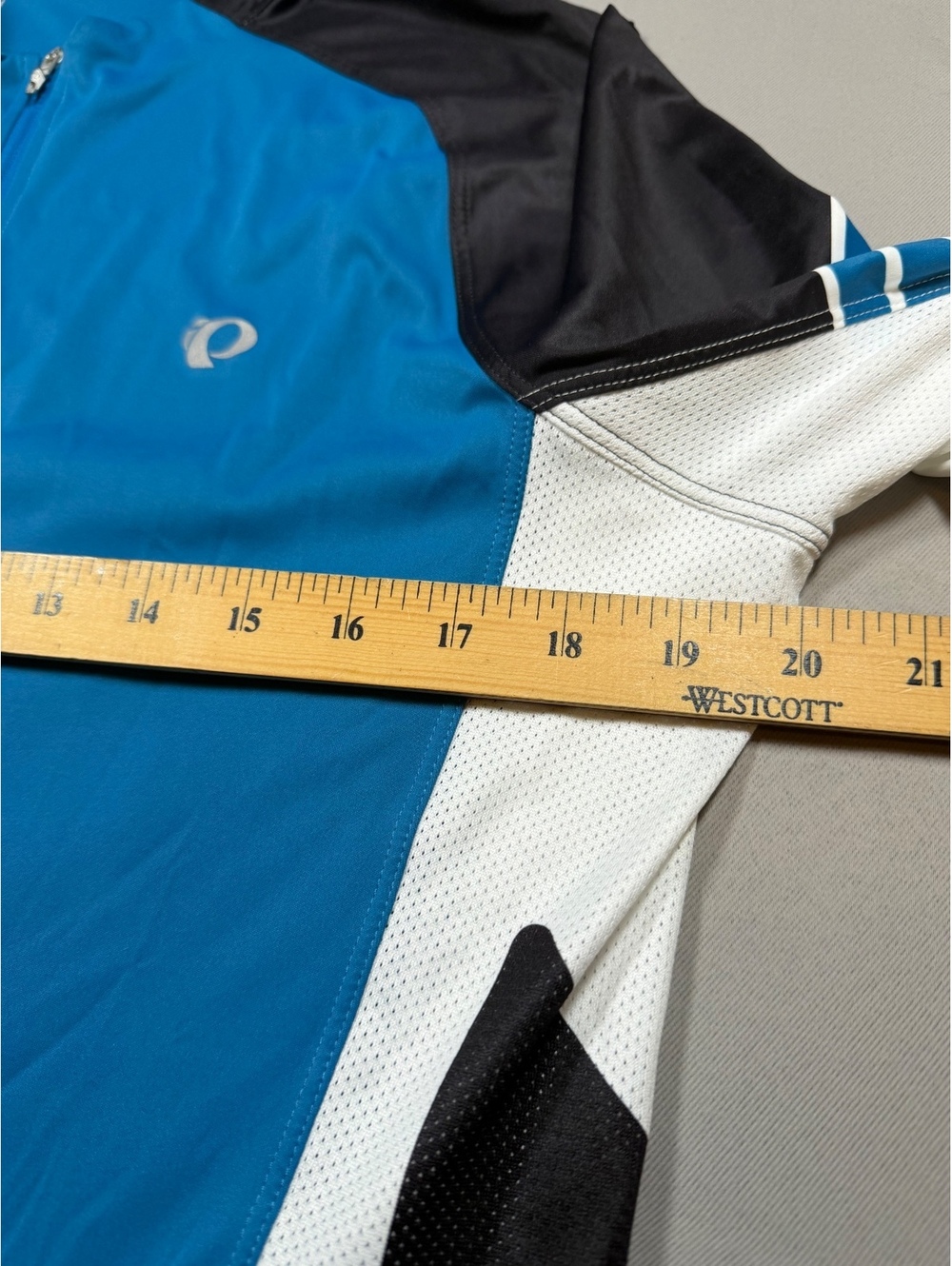 Pearl Izumi Elite blue long sleeve cycling jersey - Picture 8 of 13